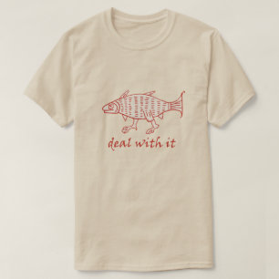 T-shirt Poisson médiéval