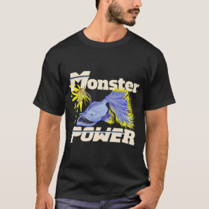 T-shirt poisson monstre