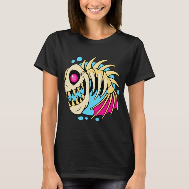 T-shirt Poisson mort (Devant)