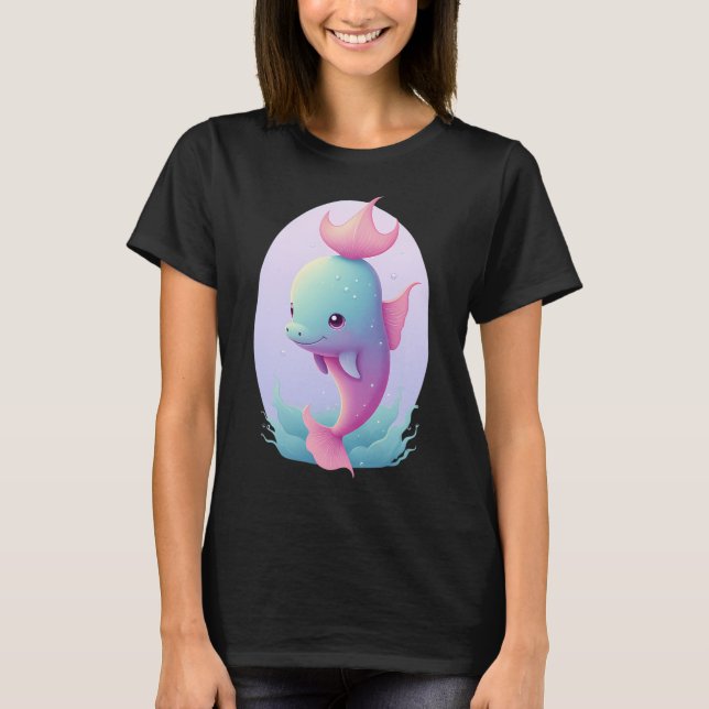 T-shirt Poisson Mystique Kawaii (Devant)