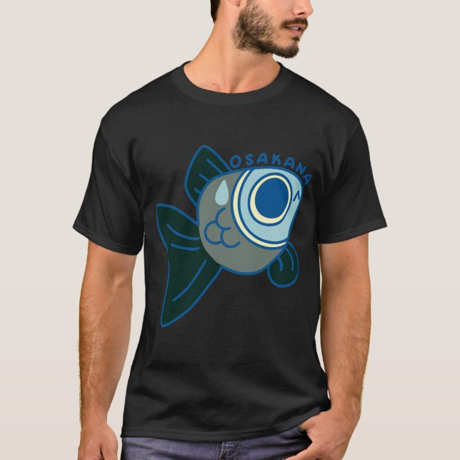 T-shirt poisson nerveux (Devant)