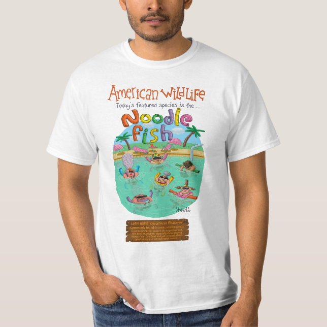 T-shirt Poisson noueux (Devant)