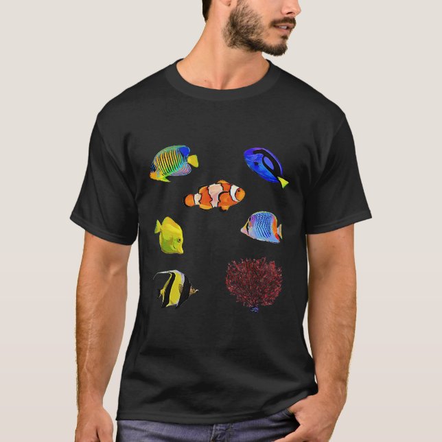 T-shirt Poisson océanique (Devant)