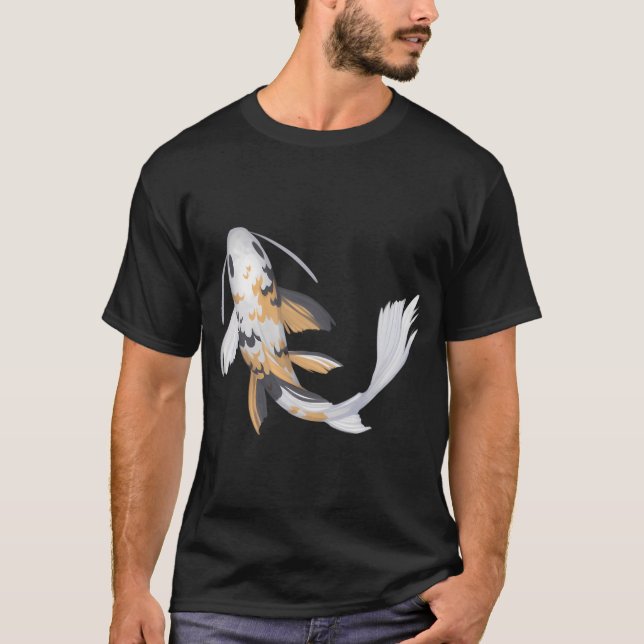 T-shirt Poisson Orange (Devant)