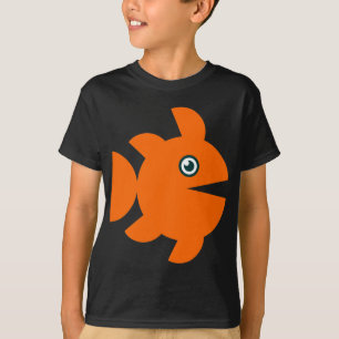 T-shirt Poisson - Orange