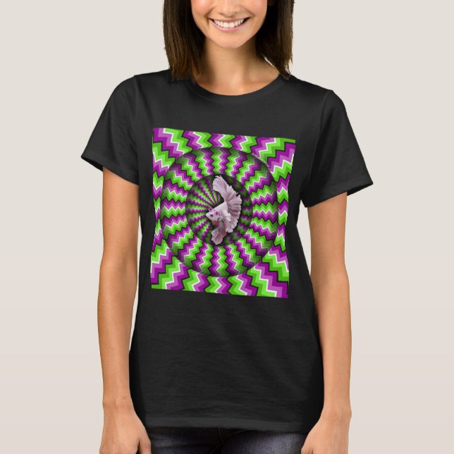 T-shirt Poisson osseux de Noël (Devant)