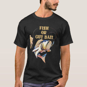 T-shirt Poisson Ou Bain Coupé