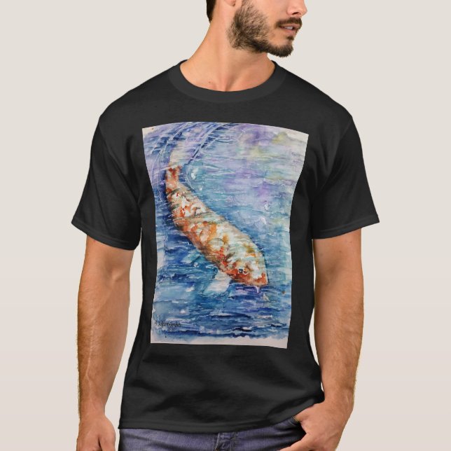 T-shirt Poisson panier (Devant)