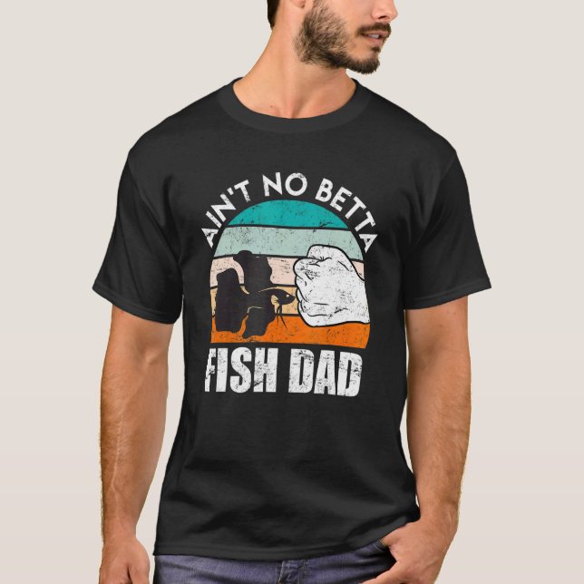 T-shirt Poisson papa Betta Fish (Devant)