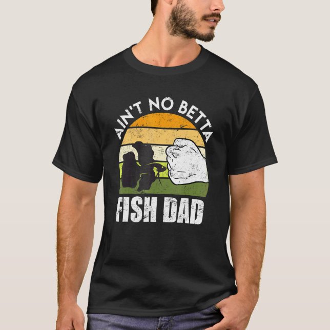 T-shirt Poisson Papa Betta Fish (Devant)