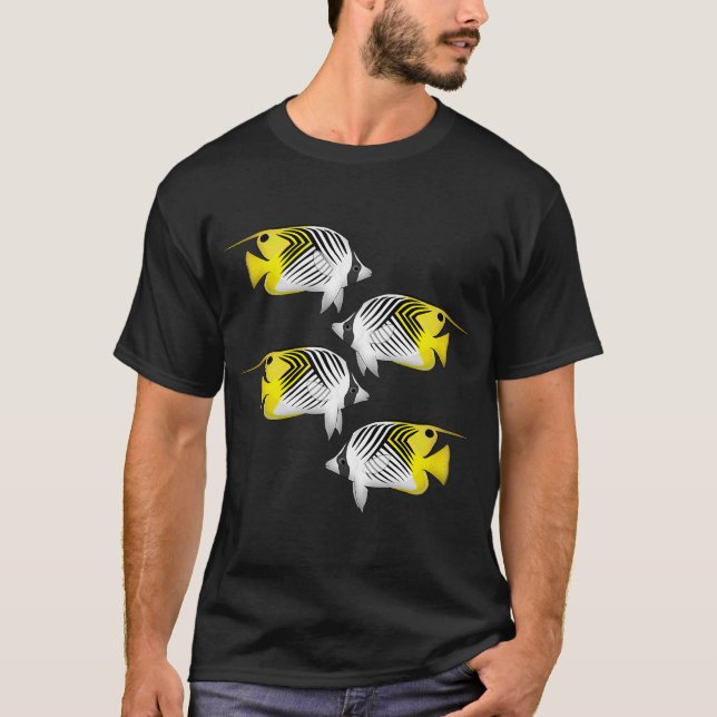 T-shirt poisson-papillon (Devant)