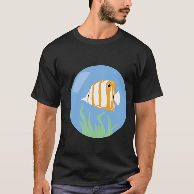 T-shirt Poisson papillon (Devant)