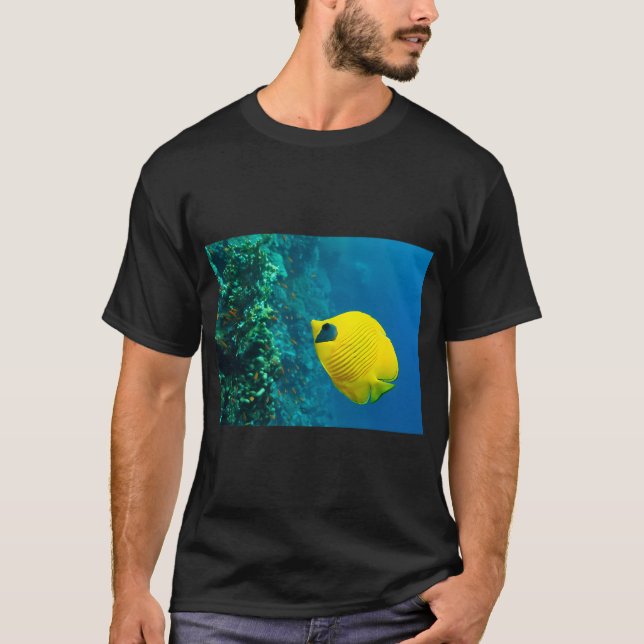 T-shirt Poisson-papillon masqué (Devant)