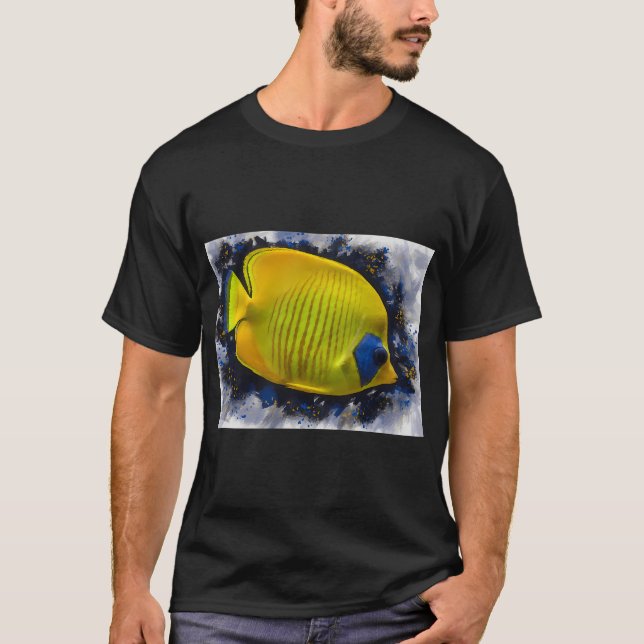 T-shirt Poisson-papillon masqué (Devant)