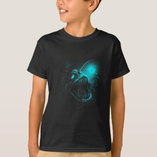 T-shirt Poisson pêcheur Créatures de la mer profonde Poiss