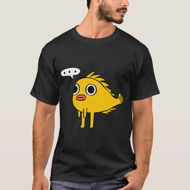 T-shirt Poisson pensant (Devant)