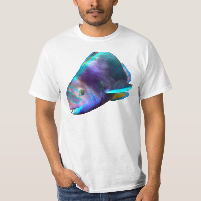 T-shirt Poisson perroquet Hawaii - Uhu (Devant)