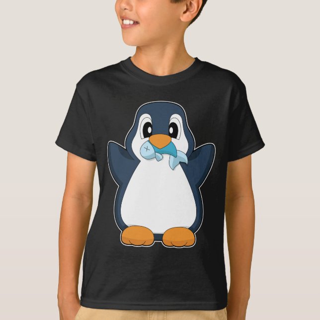 T-shirt Poisson pingouin (Devant)
