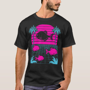 T-shirt Poisson Piranha Whisperer Poisson Aquarist Pêche 2