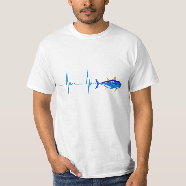 T-shirt Poisson plat de base (Devant)