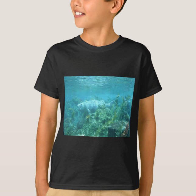 T-shirt Poisson poisson... conception de poissons sous-mar (Devant)