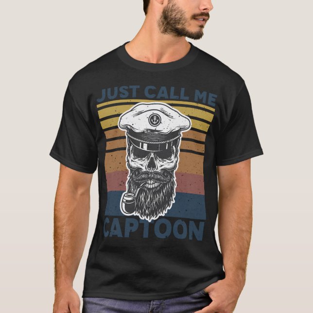 T-shirt Poisson poisson de la mort Avec des roses au fond  (Devant)