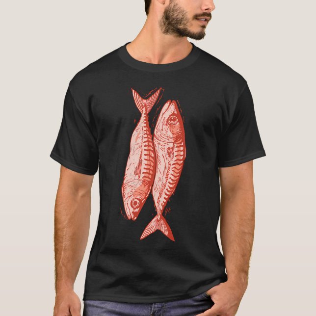 T-shirt Poisson poisson poisson (Devant)