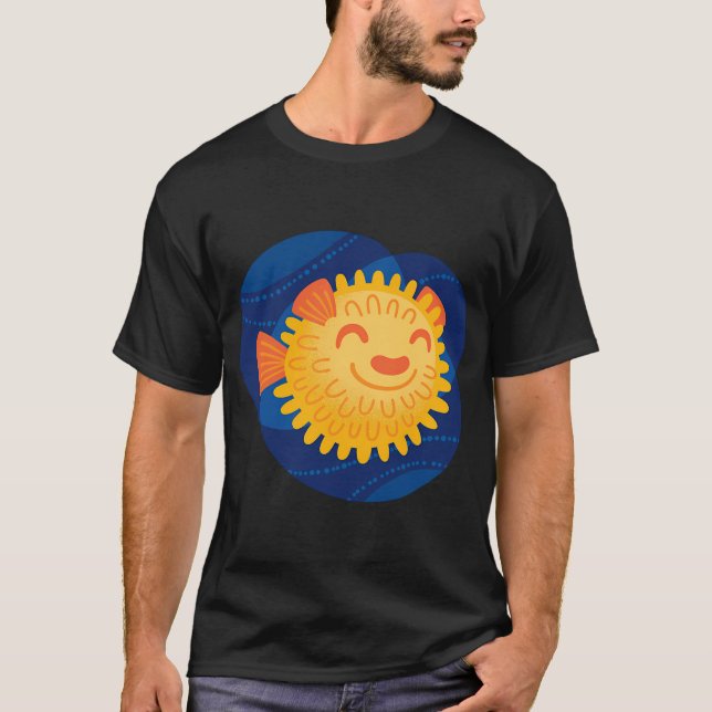 T-shirt Poisson porc-épic (Devant)
