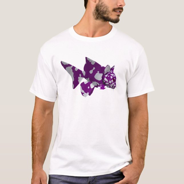 T-shirt Poisson pourpre (Devant)
