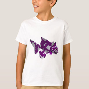 T-shirt Poisson pourpre