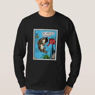 T-shirt Poisson Projet de loi sur l'eau scandaleux Pêche n
