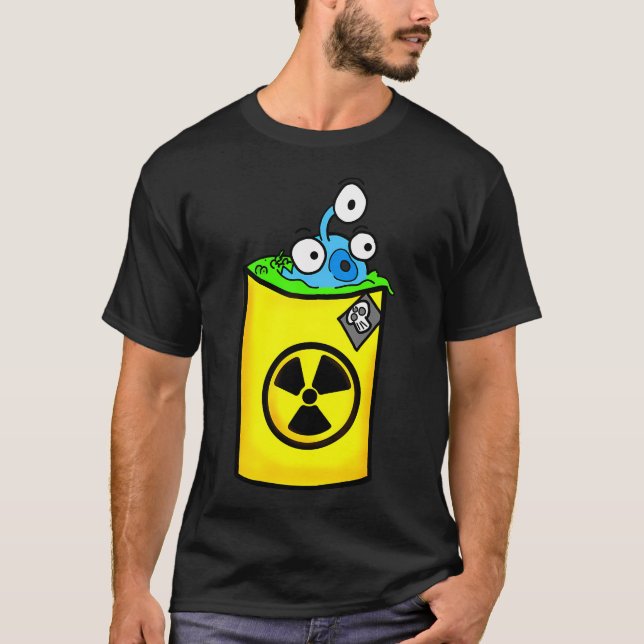 T-shirt poisson radioactif (Devant)