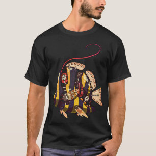 T-shirt Poisson Robot