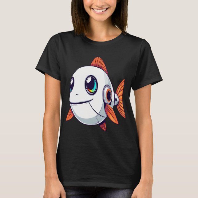 T-shirt Poisson Robot (Devant)