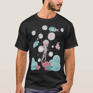 T-shirt Poisson rouge