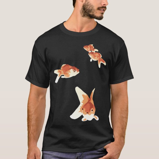 T-shirt Poisson rouge (Devant)