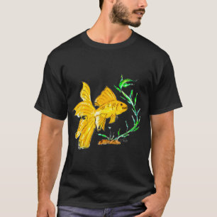 T-shirt Poisson rouge
