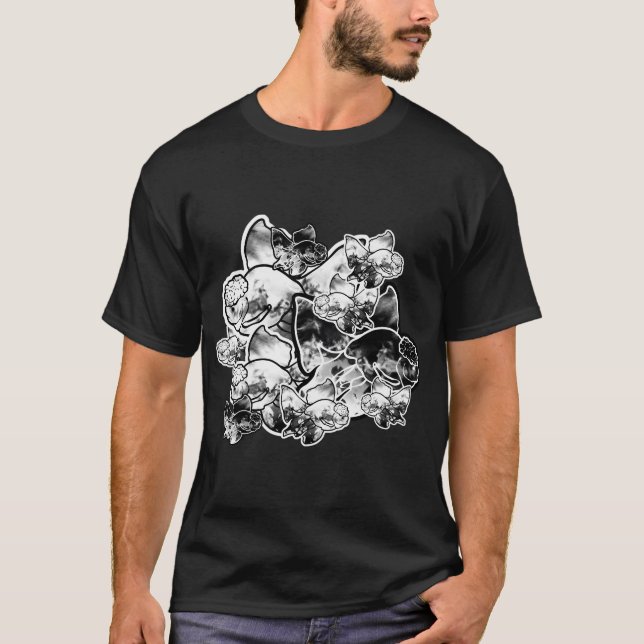 T-shirt poisson rouge (Devant)