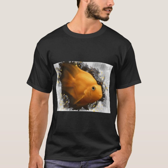 T-shirt Poisson rouge (Devant)
