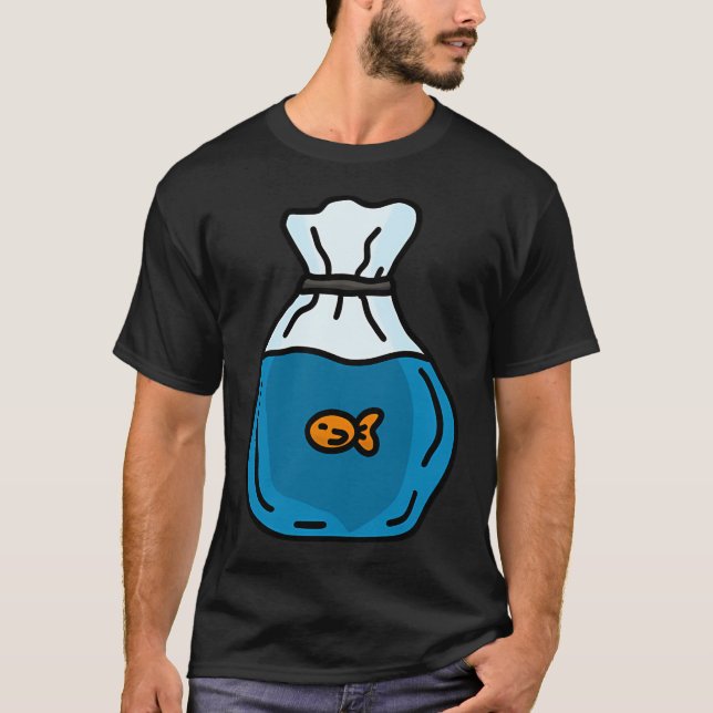T-shirt Poisson rouge (Devant)