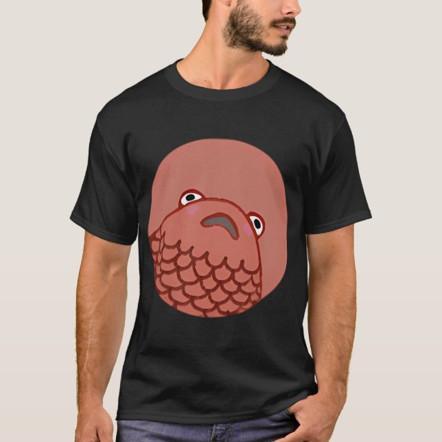T-shirt Poisson Rouge (Devant)
