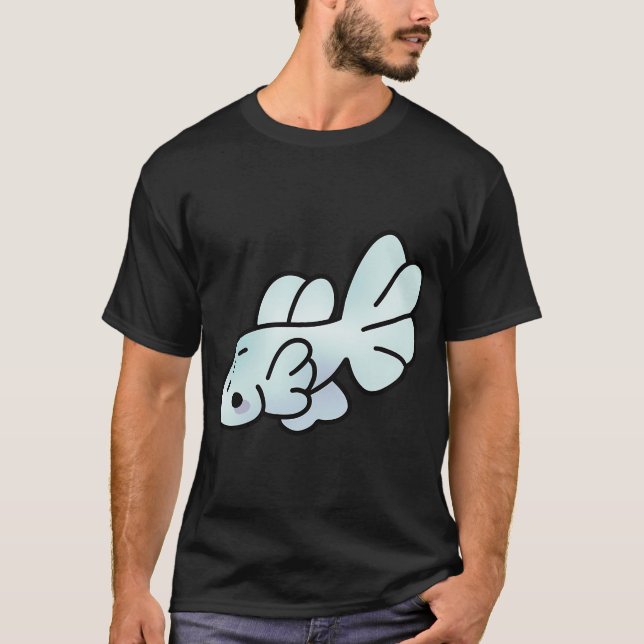 T-shirt Poisson rouge (Devant)