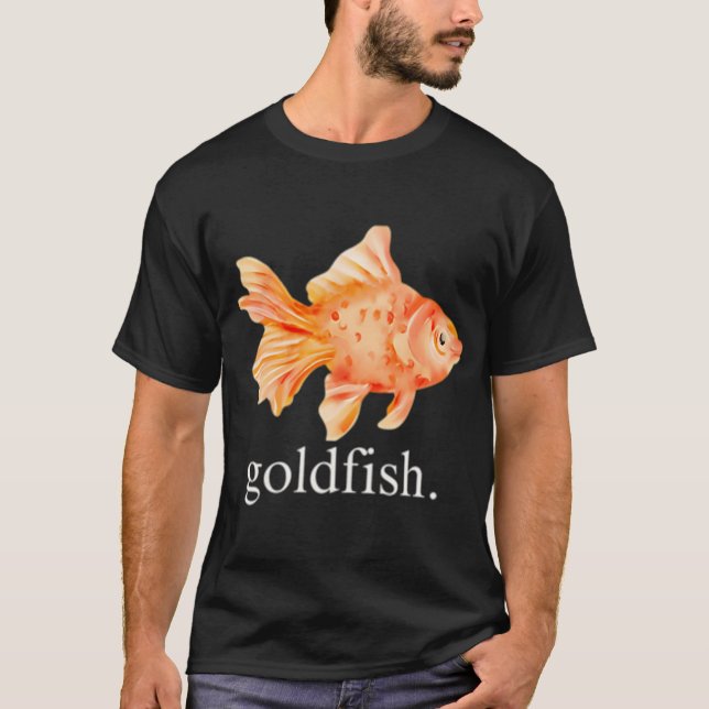 T-shirt Poisson rouge. (Devant)