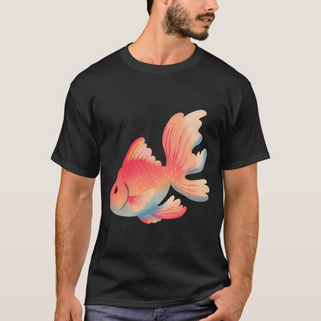T-shirt Poisson rouge (Devant)