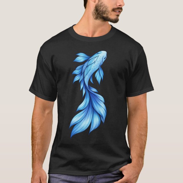 T-shirt Poisson rouge (Devant)