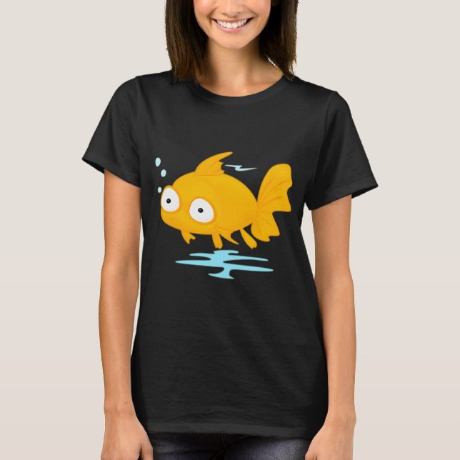 T-shirt Poisson rouge (Devant)