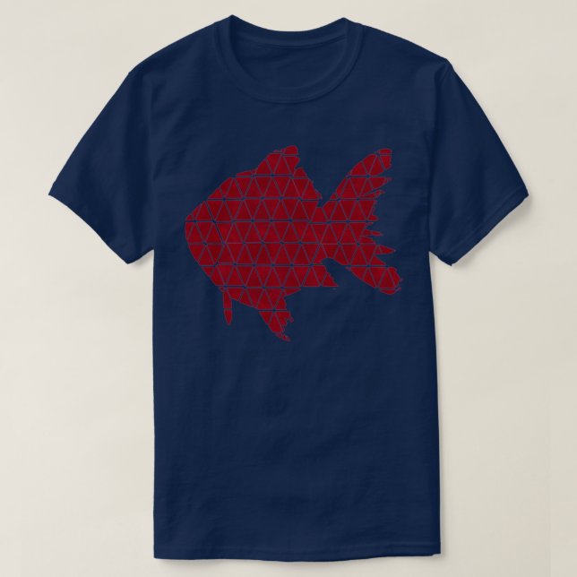 T-shirt Poisson rouge 1 (Design devant)