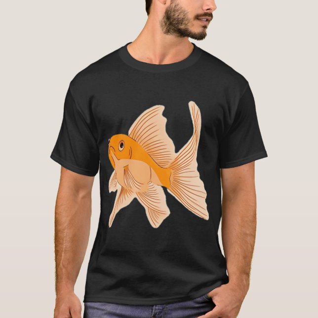 T-shirt Poisson rouge 1 (Devant)