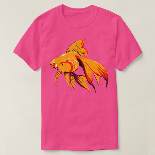 T-shirt Poisson rouge 39 (Design devant)