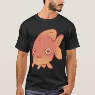T-shirt Poisson rouge drôle